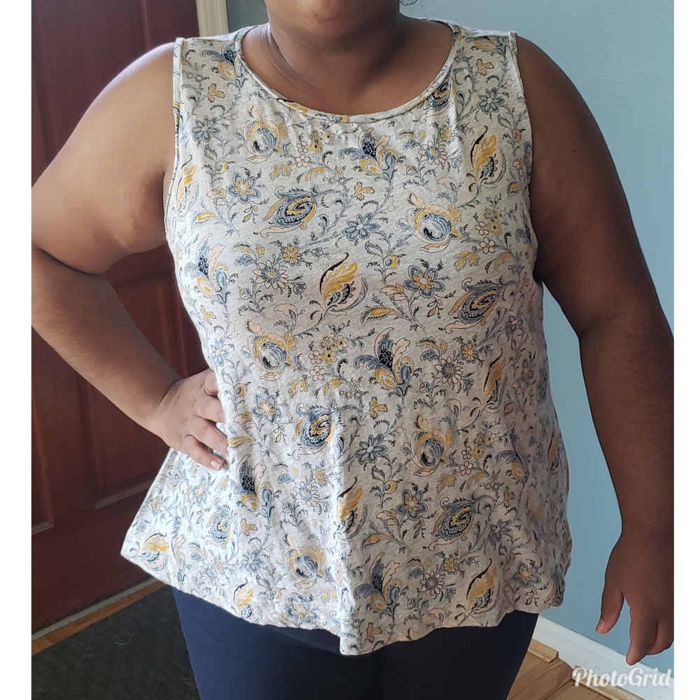 *SUMMER SALE* Loft plus 16/18 sleeveless tank
